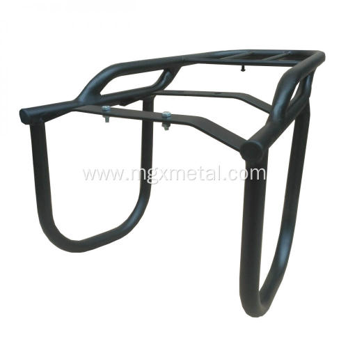 Display Rack High Quality Black Steel Motorcycle Rear Luggage Rack Factory